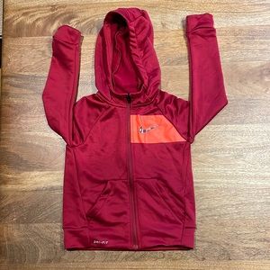 Nike Dri-fit Hoodie - Full Zip - size 5/S